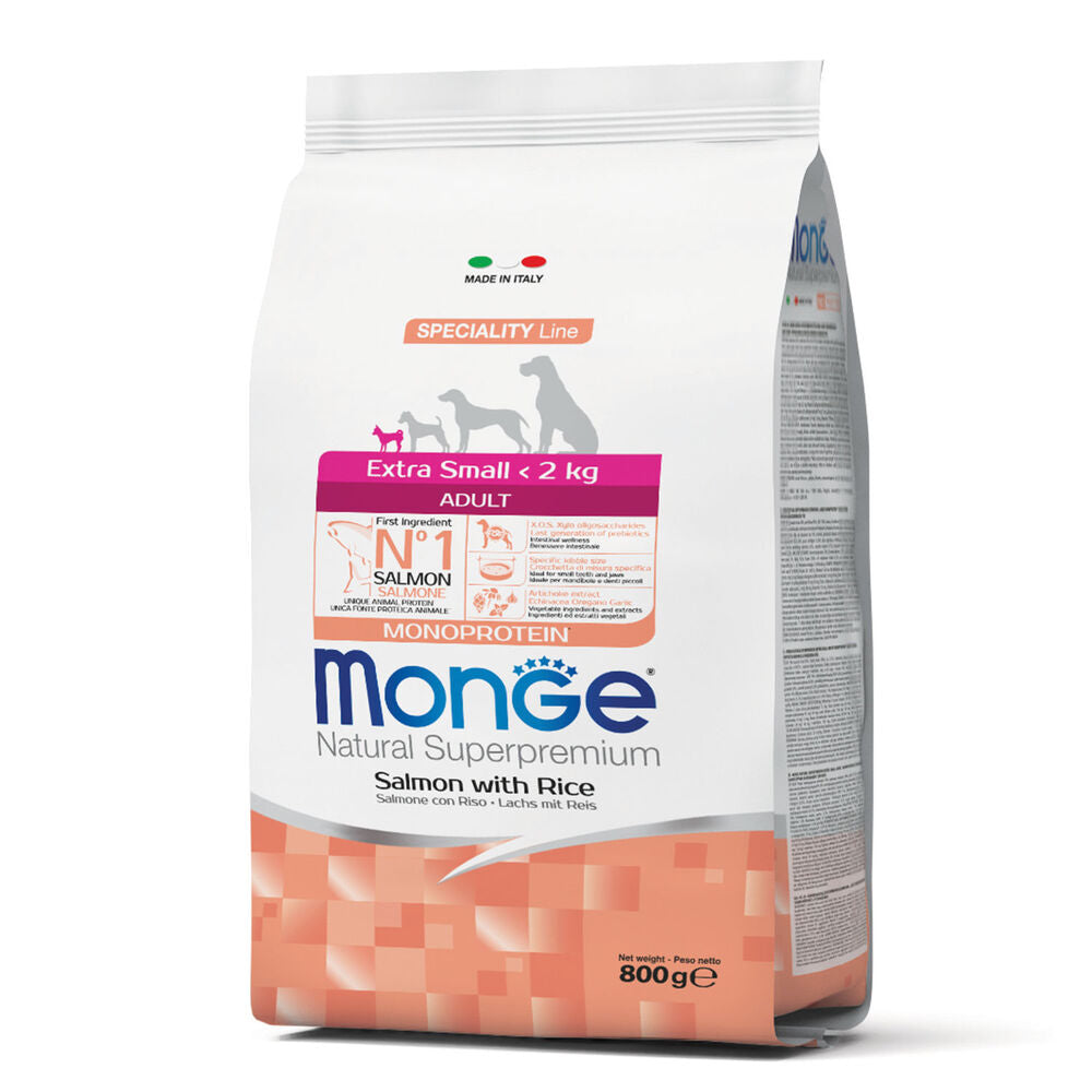 Monge Extra Small Adult Salmone e Riso 800 gr