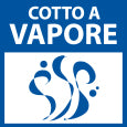 Icona cotto a vapore Monge, descrive metodo di cottura delicato per preservare i nutrienti
