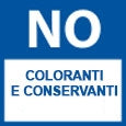 Simbolo Monge no coloranti e conservanti, assenza di additivi artificiali nel prodotto secco