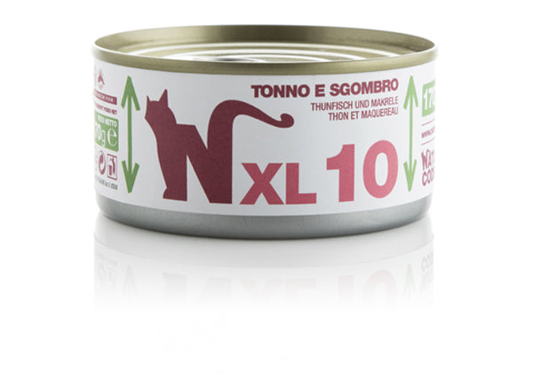Natural Code XL10 Tonno e Sgombro in Gelatina - 170g