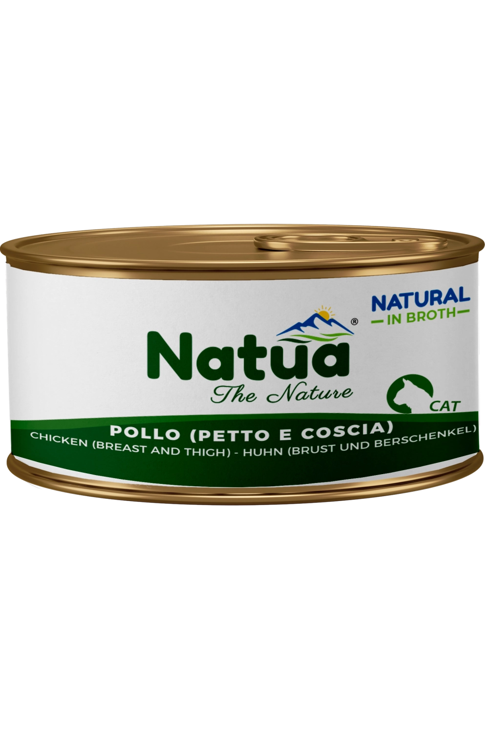 Natua Cat Natural Pollo in Brodo 150g Lattina