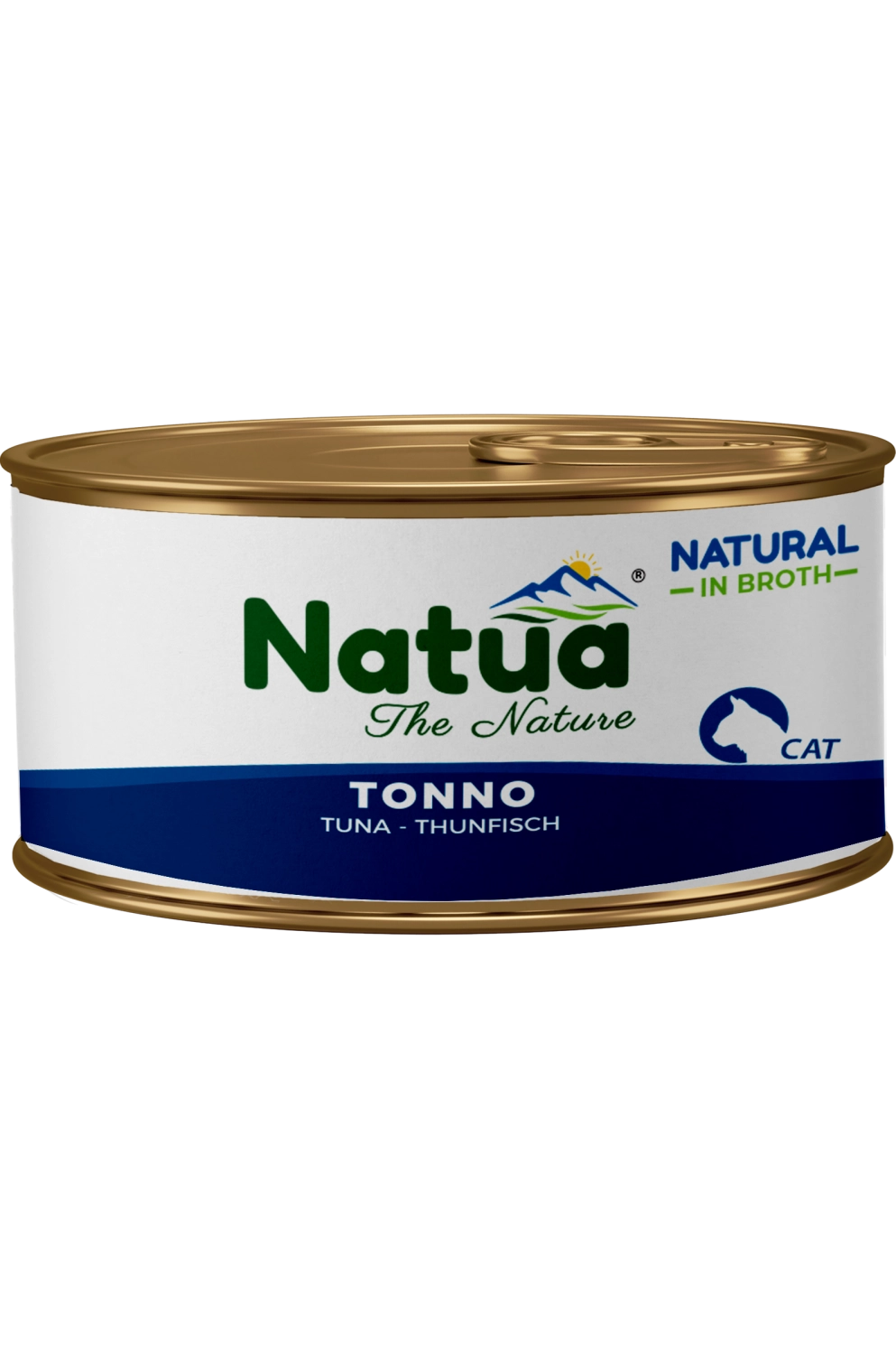 Natua Cat Natural Tonno in Brodo 150g Lattina