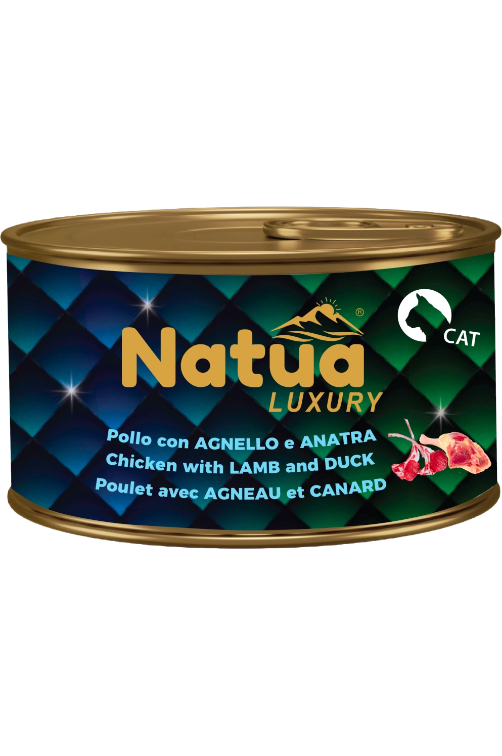 Natua Cat Lux Pollo Agnello e Anatra 85g Lattina