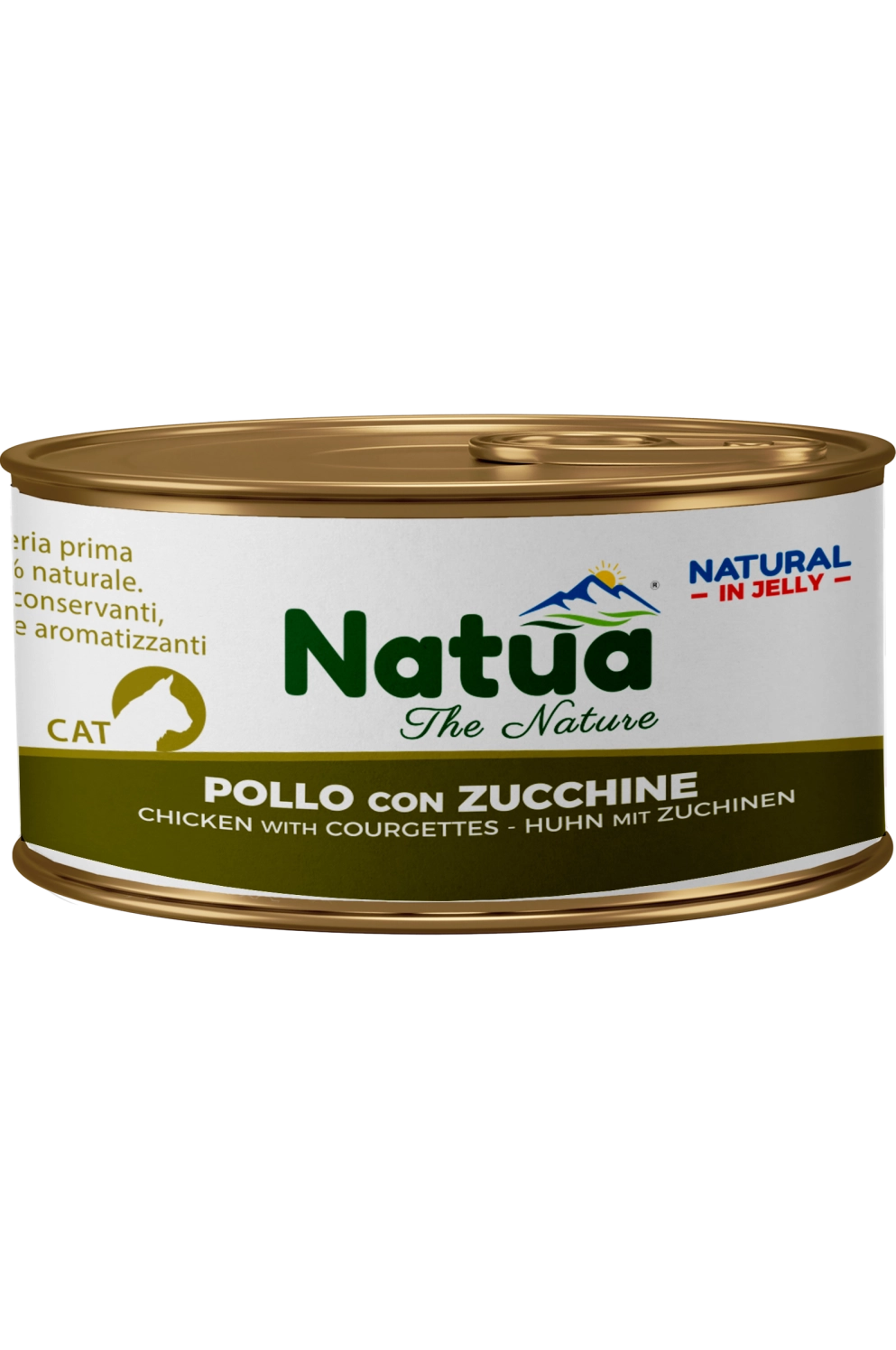 Natua Cat Pollo con Zucchine 150g Lattina