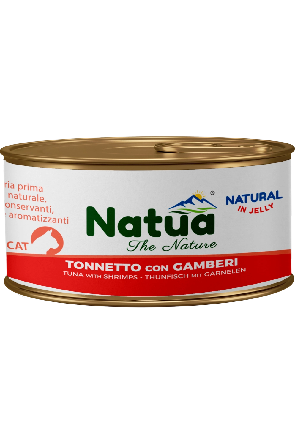 Natua Cat Tonnetto con Gamberi 150g Lattina