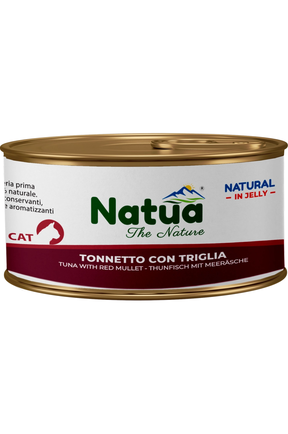 Natua Cat Tonnetto con Triglia 150g Lattina