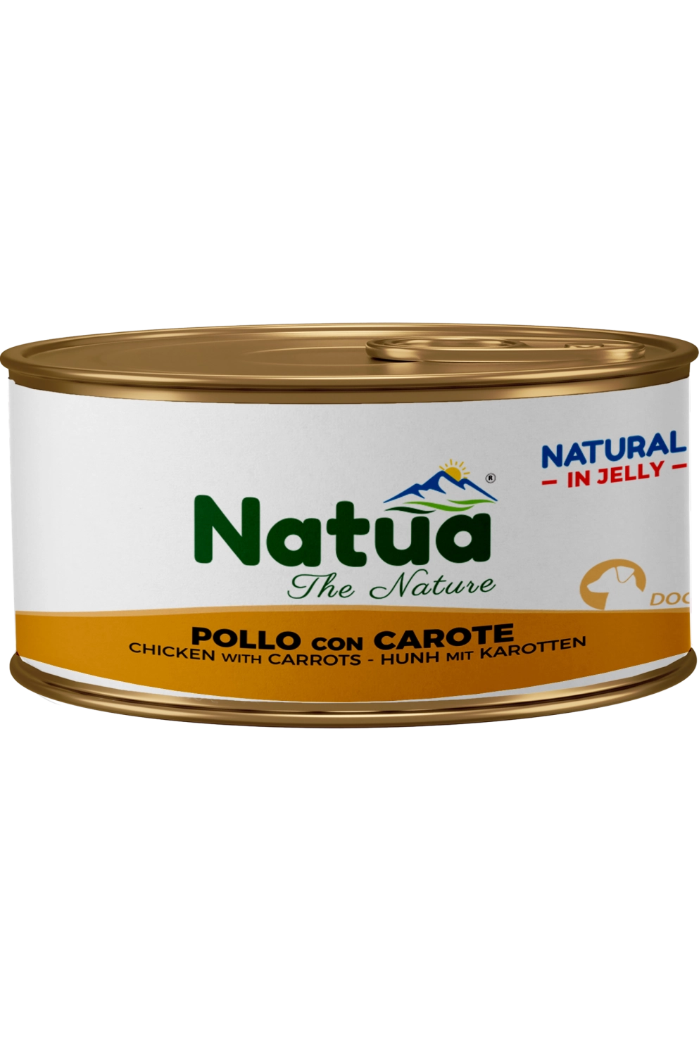 Natua Dog Pollo con Carote 85g Lattina
