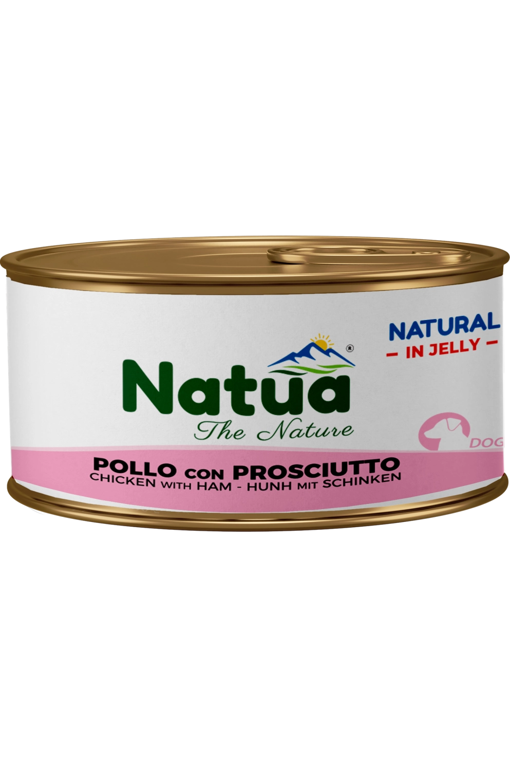 Natua Dog Pollo con Prosciutto 85g Lattina
