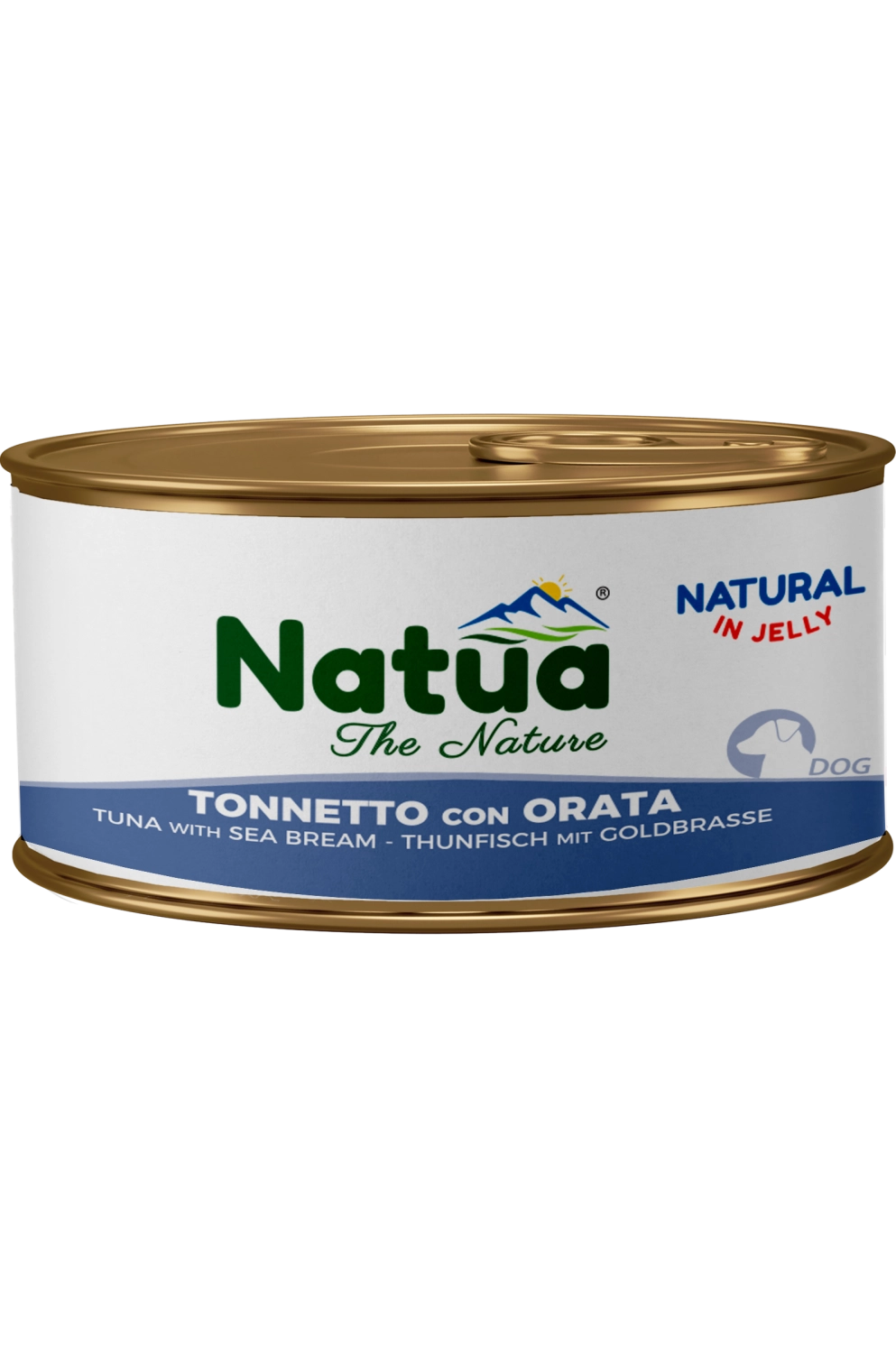 Natua Dog Tonno con Orata 85g Lattina