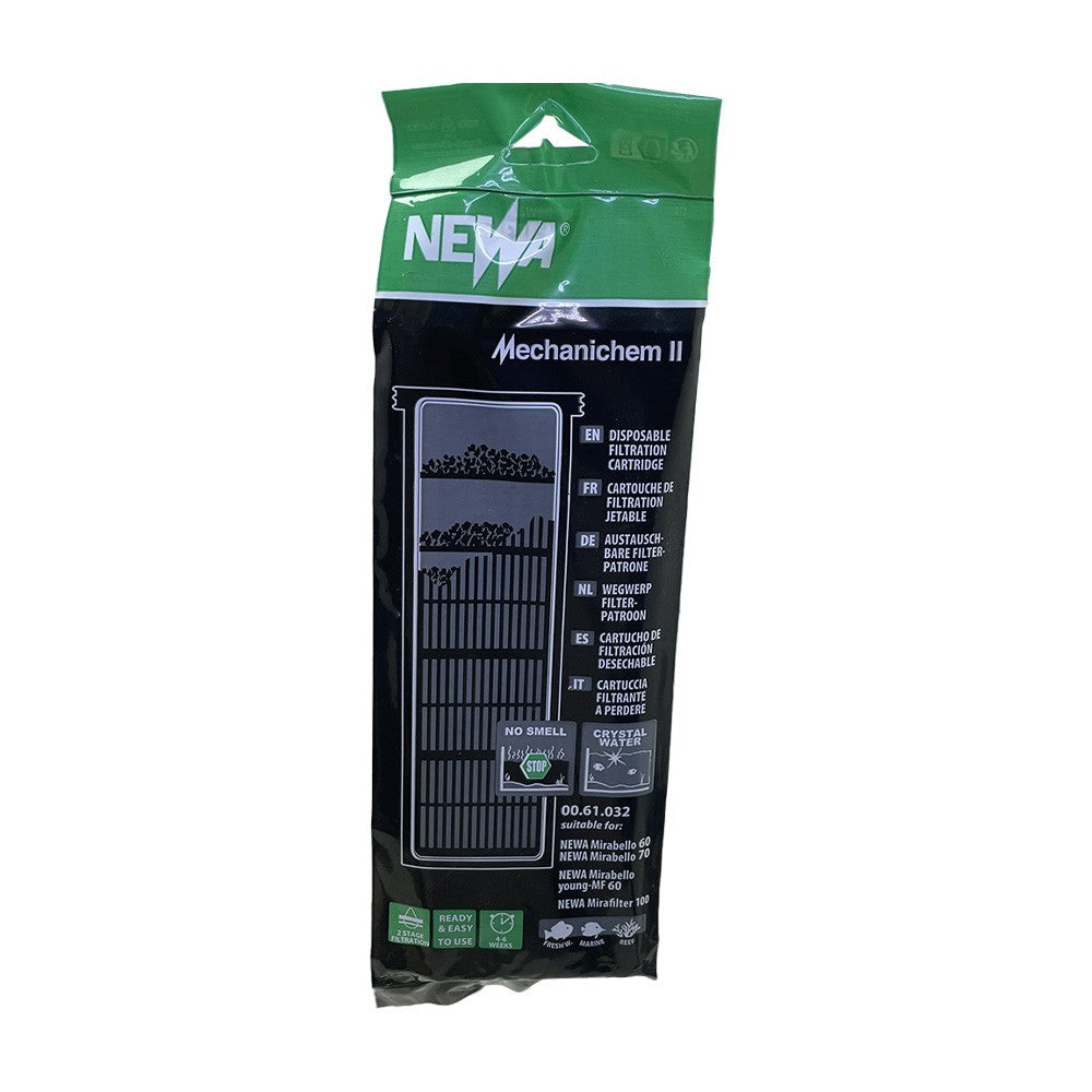 Cartuccia filtrante Newa Mechanichem II con carbone attivo per filtri Mirabello 60 e 70