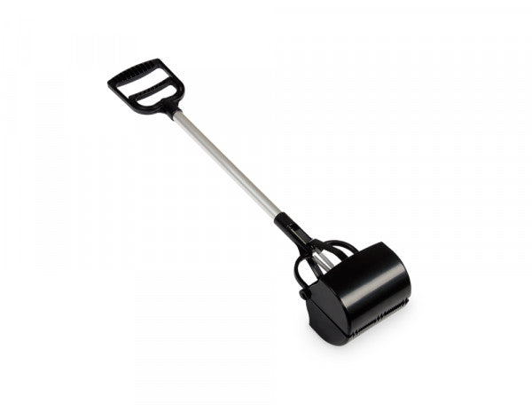 Nobby Poop Scooper per cani con manico in alluminio 70cm, paletta igienica con sistema a pinza