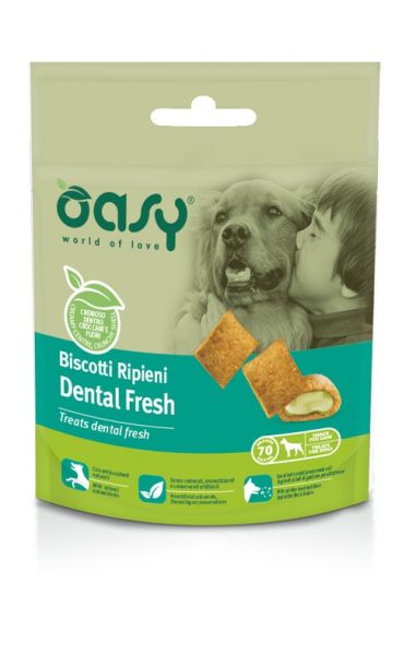 Oasy Biscotti Ripieni Dental Fresh - Snack per Cani