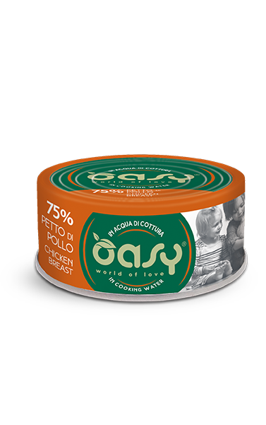 Oasy Gatto More Love Petto di Pollo 70g