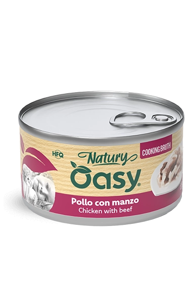 Oasy Natury Cooking Broth Pollo con Manzo 85g