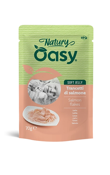 Oasy Natury Soft Jelly Salmone 70g Busta