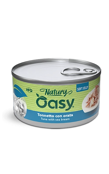 Oasy Natury Soft Jelly Tonnetto con Orata 150g