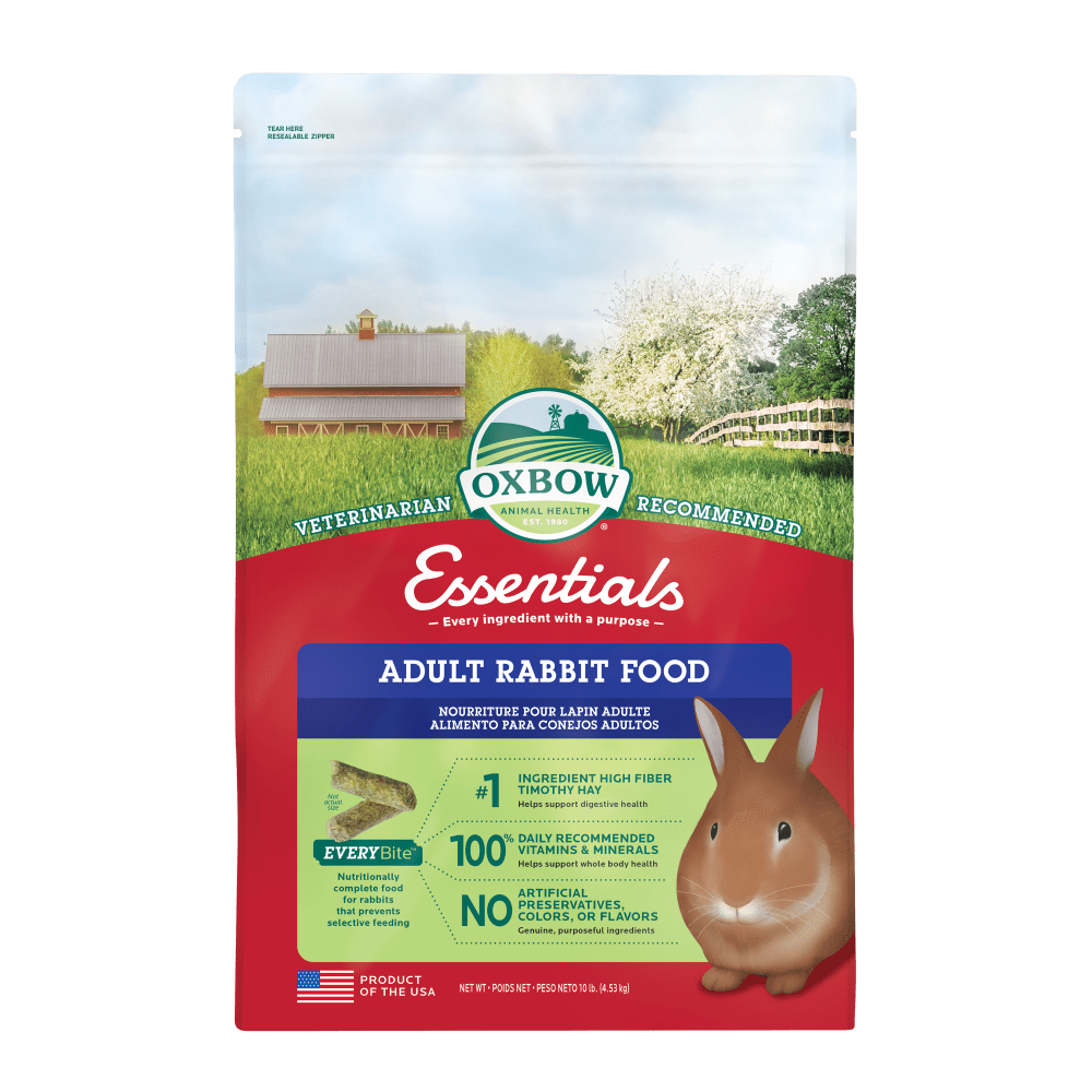 Oxbow Essentials Adult Rabbit Food 4,53kg - Alimento per Conigli Adulti