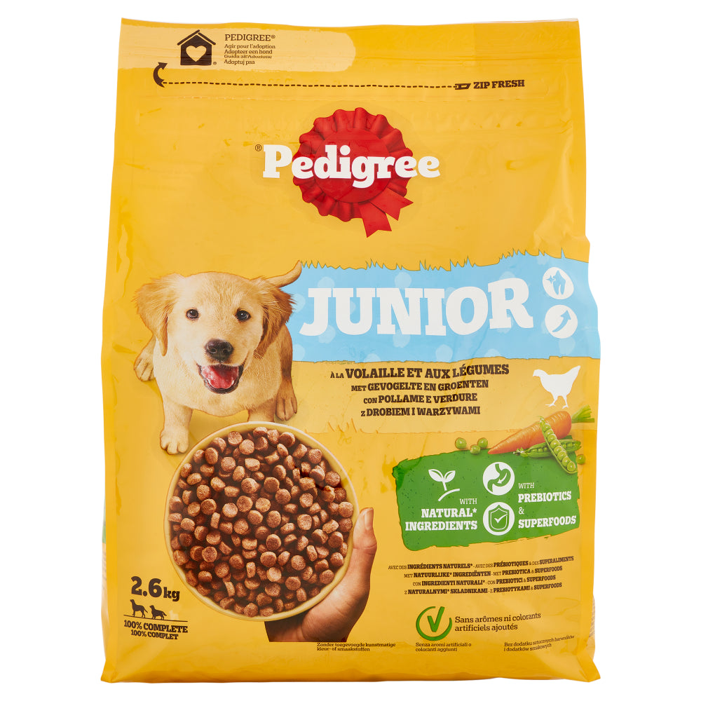 PEDIGREE Small Junior Pollame e Verdure 1,4Kg Cibo per Cane