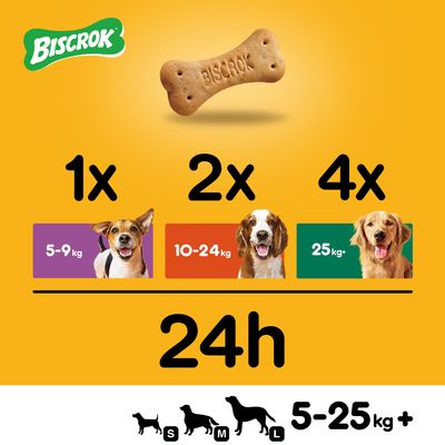Pedigree Biscrok 500gr - Biscotti Croccanti per Cani