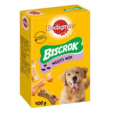6x500g Pedigree Biscrok - Biscotti Croccanti per Cani