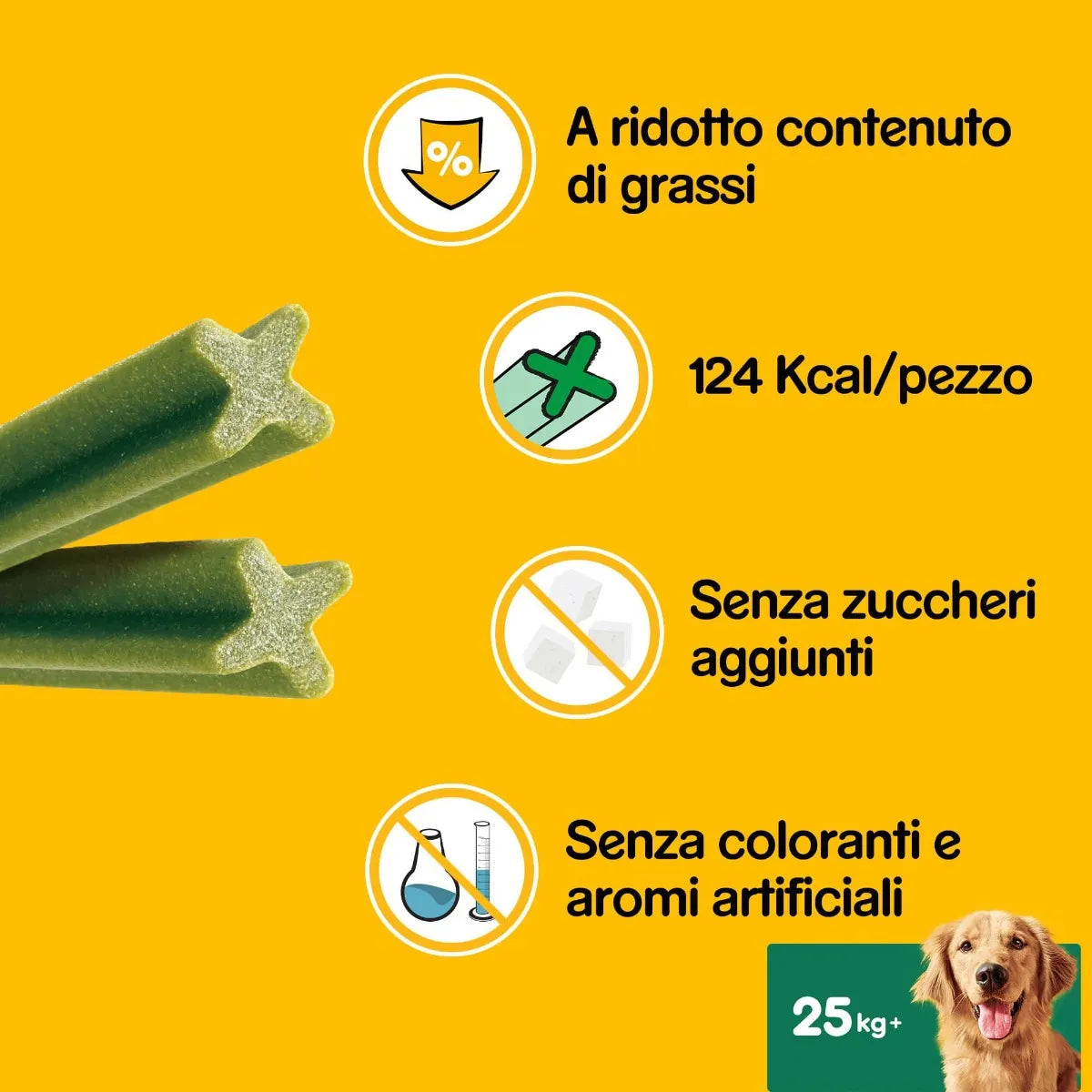 Pedigree Dentalstix Fresh Large 21pz Snack Igiene Orale del Cane