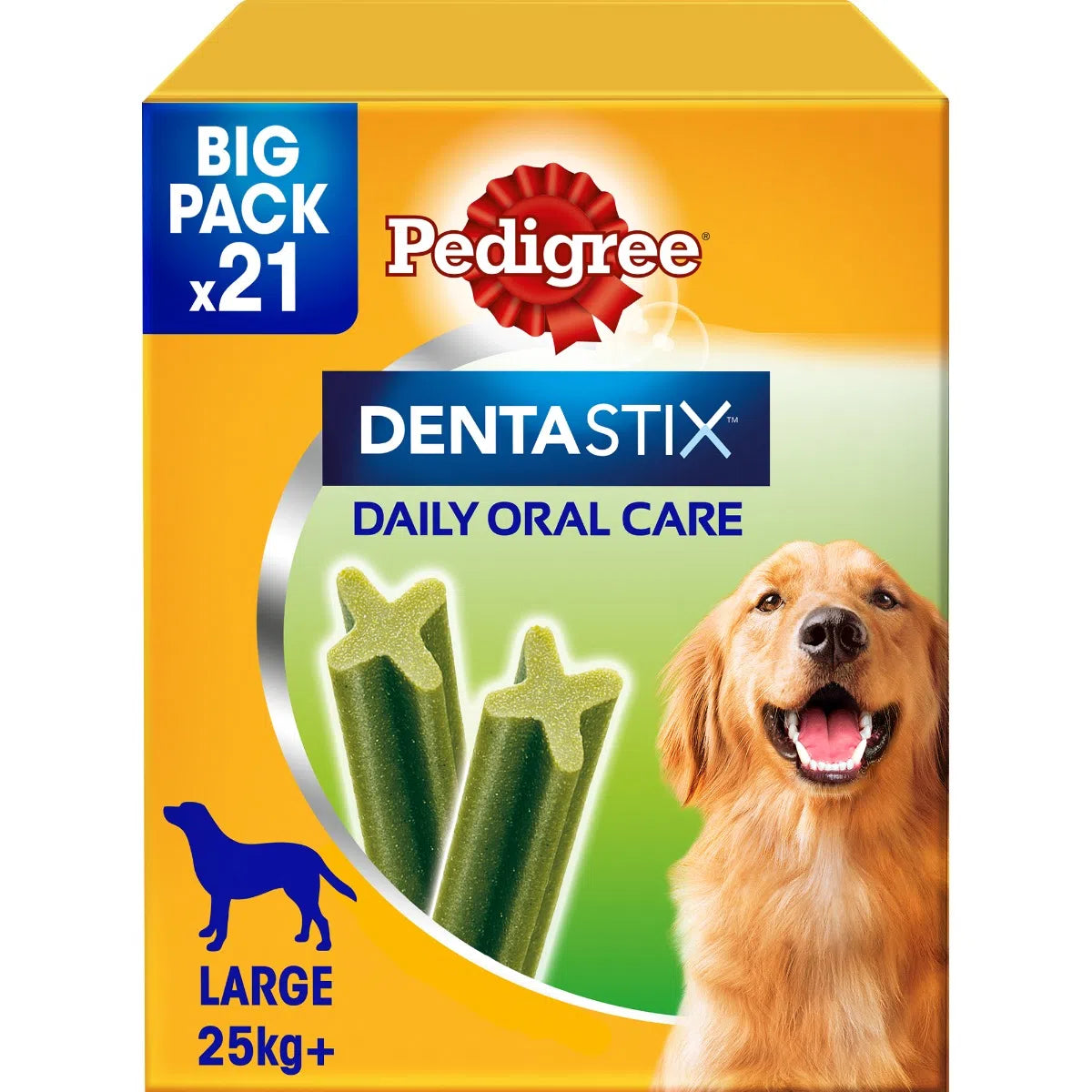Pedigree Dentalstix Fresh Large 21pz Snack Igiene Orale del Cane