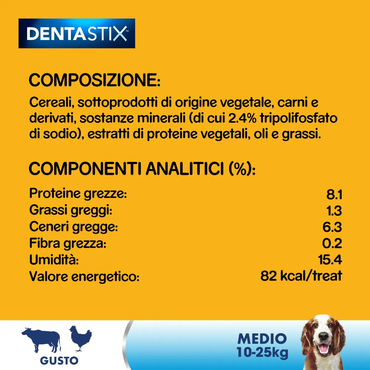 Pedigree Dentastix Medium 3pz – Cani di Taglia 10-25kg