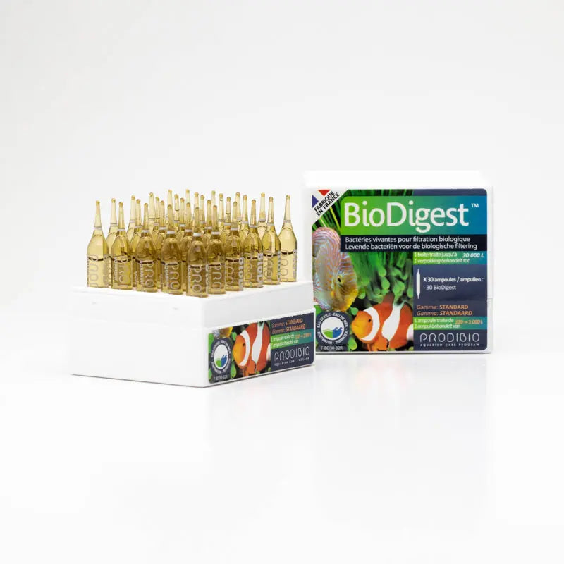 Prodibio BIODIGEST 30 Fiale - Batteri Vivi per Acquari Marini