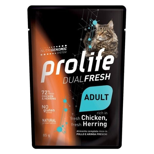 Prolife Adult Pollo e Aringa 85 Gr