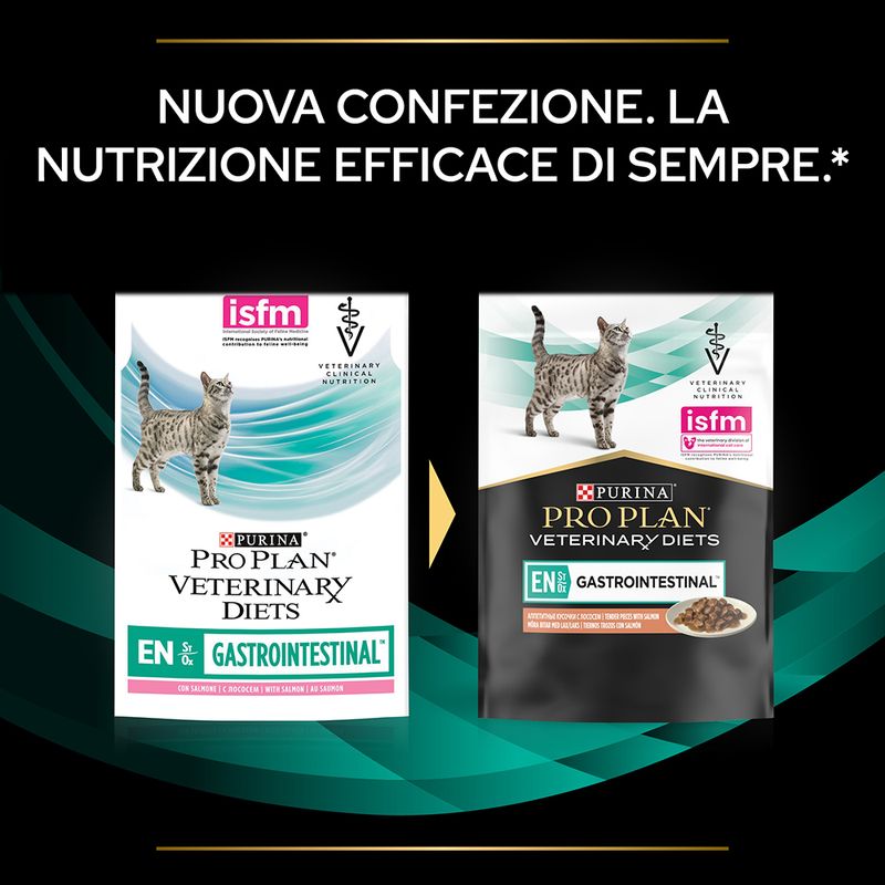 Pro Plan Veterinary Diets Feline EN ST/OX Gastrointestinal 10x85g Salmone