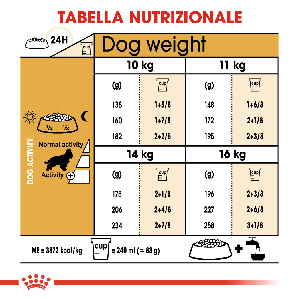 Royal Canin Cocker Adult 3kg - Crocchette per Cani