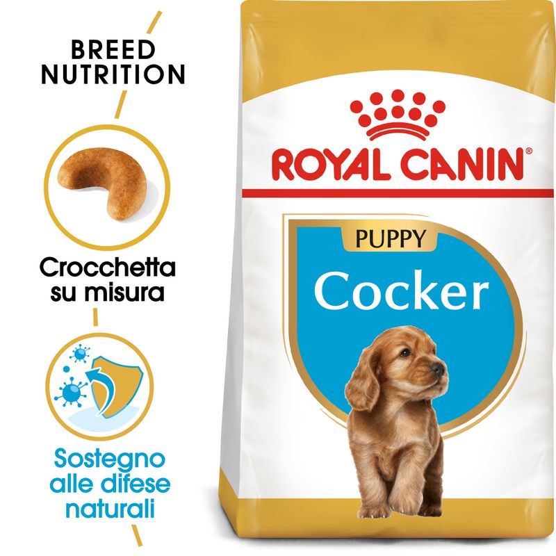 Royal Canin Cocker Puppy 3kg Crocchette per Cani