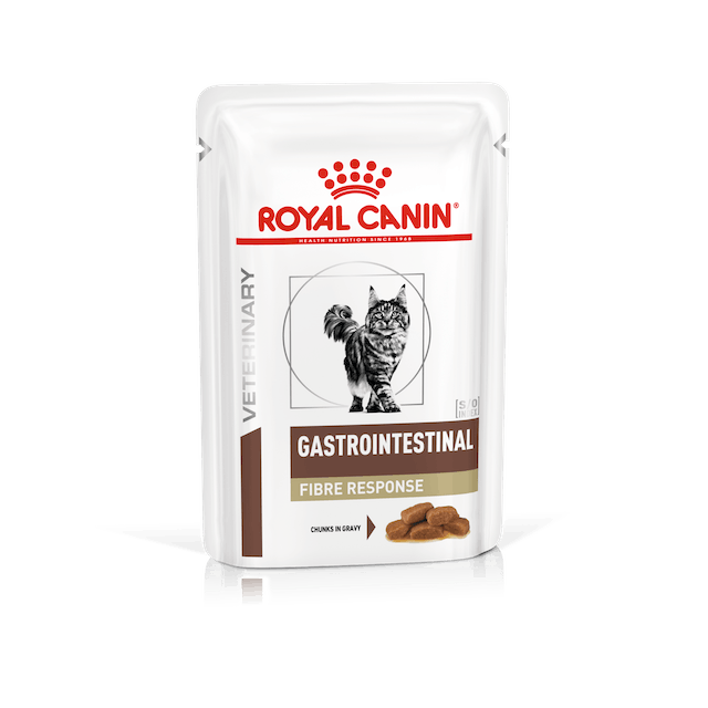 Royal Canin Gastrointestinal Fibre Response - Alimento umido per Gatto 12x85gr