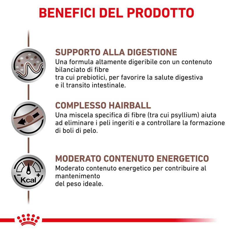 Royal Canin Gastrointestinal Hairball 2kg - Crocchette per Gatti