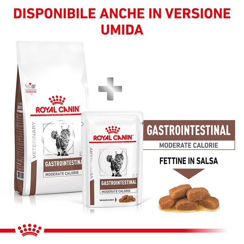 Royal Canin Gastrointestinal Moderate Calorie 2kg - Crocchette per gatti