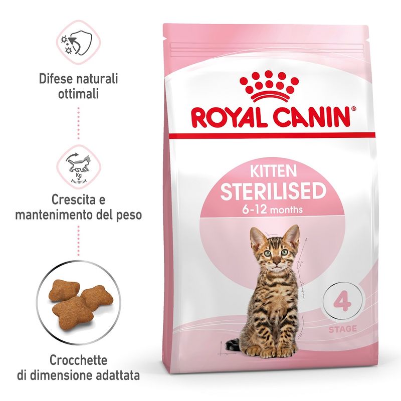 Royal Canin Kitten Sterilised 400g - Crocchette per Gatti