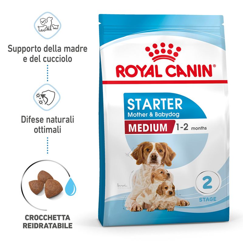 Royal Canin Medium Starter Mother&Babydog 4kg - Crocchette Cane