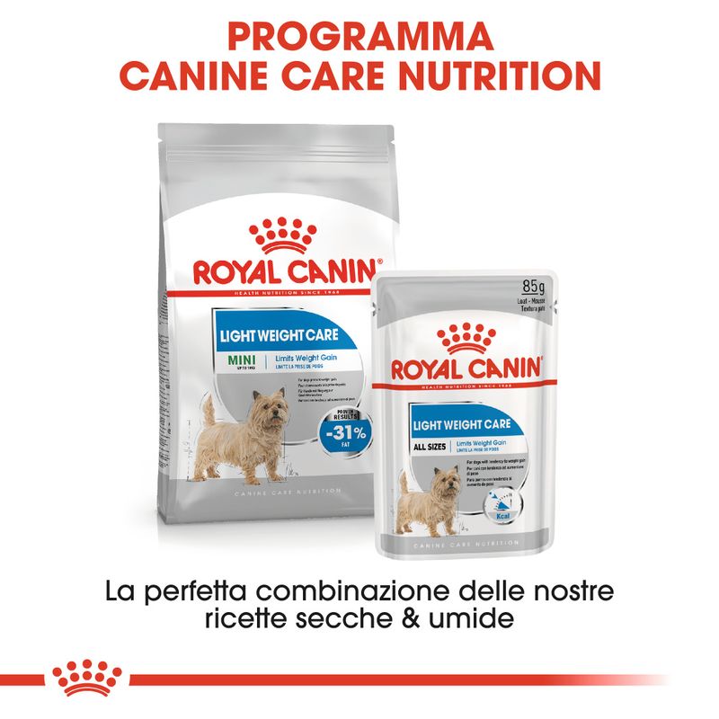Royal Canin Light Weight Care Mini 3kg - Crocchette per Cani