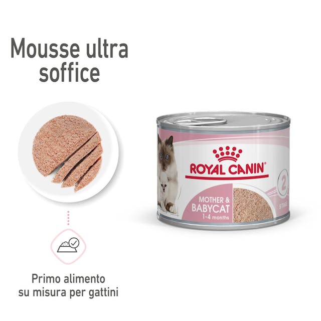 Royal Canin Mother&Babycat Mousse 195g - Gatti Cuccioli e Madri