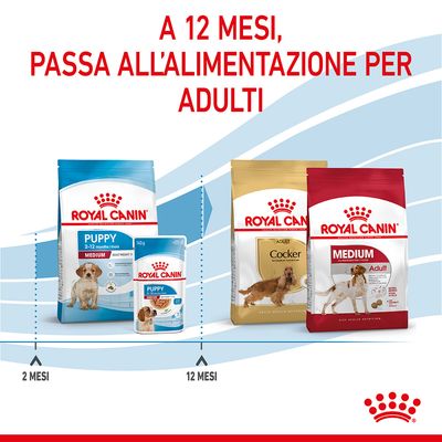 Royal Canin Puppy Medium 4kg - Crocchette per Cani