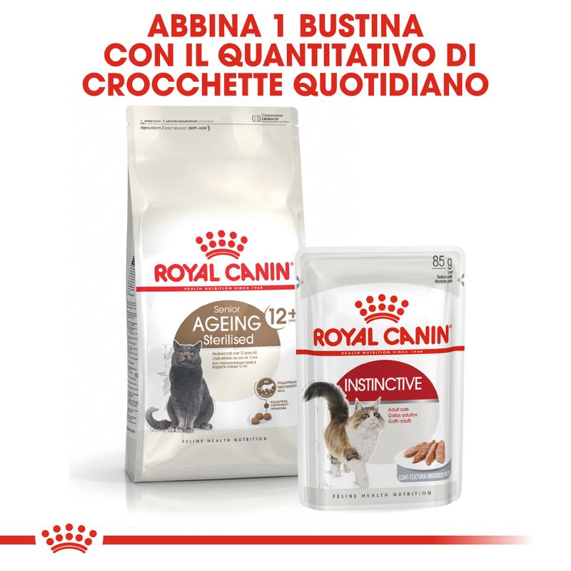 Royal Canin Senior Ageing Sterilised 12+ Crocchette per Gatti - 2kg