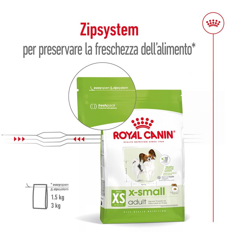 Royal Canin X-Small Ageing 12+ 1,5kg - Crocchette per Cani