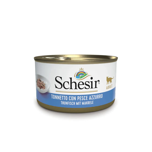 Schesir Gatto Tonnetto con Pesce Azzurro in Jelly 85g