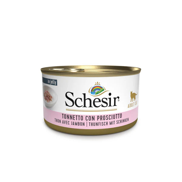 Schesir Tonnetto con Prosciutto 85g - Cibo Umido per Gatti