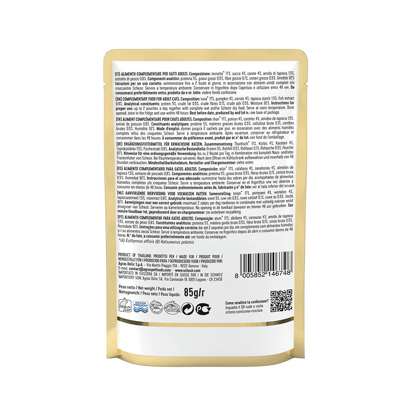 Schesir Soup Tonnetto e Zucca in Zuppa 85 g