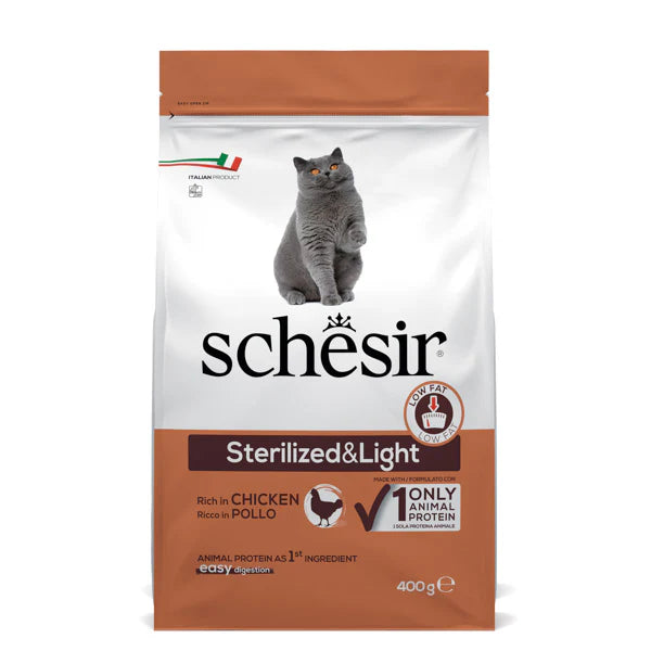 Schesir Sterilized&Light Pollo 400g