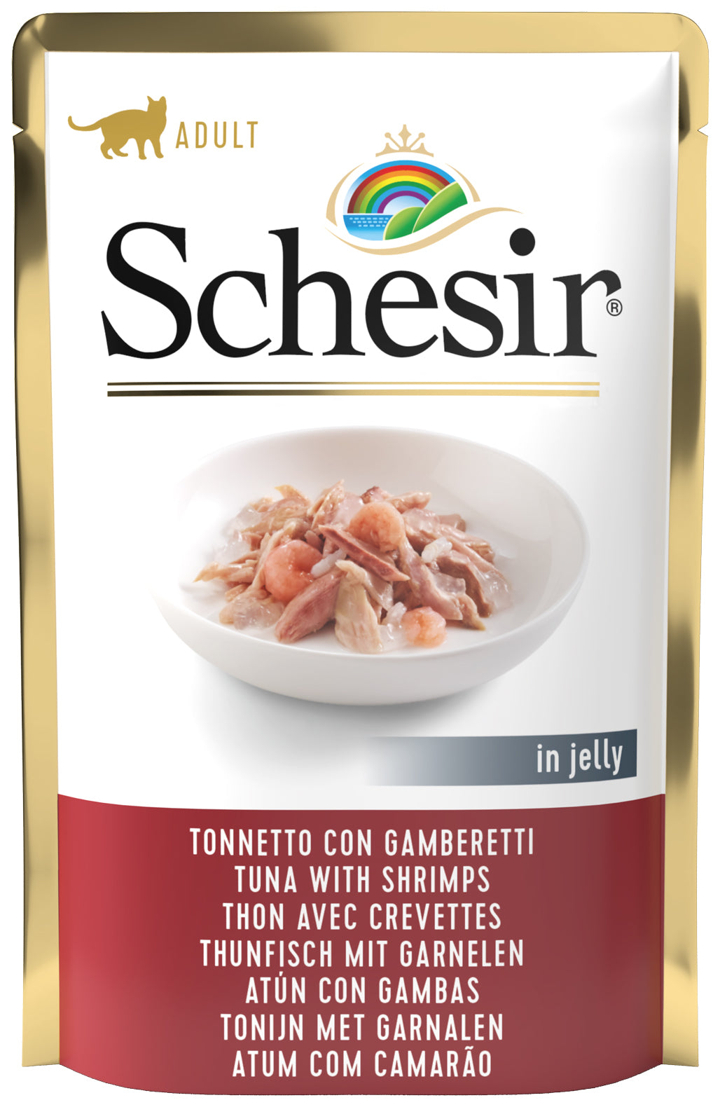 Schesir Tonnetto con Gamberetti in Gelatina 85g