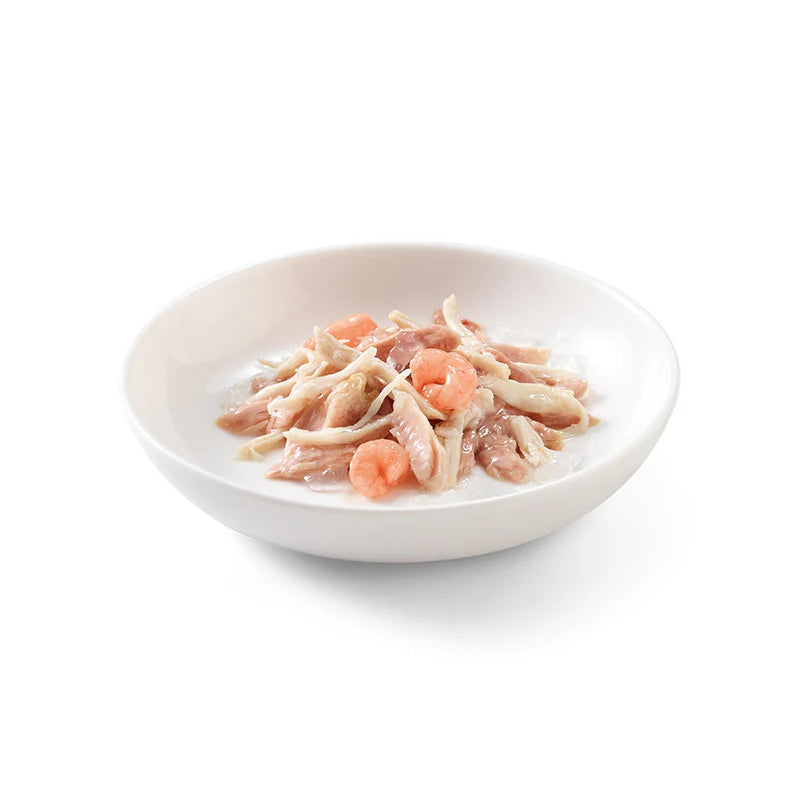 Schesir Tonnetto e Pollo con Gamberetti in Gelatina 50 g