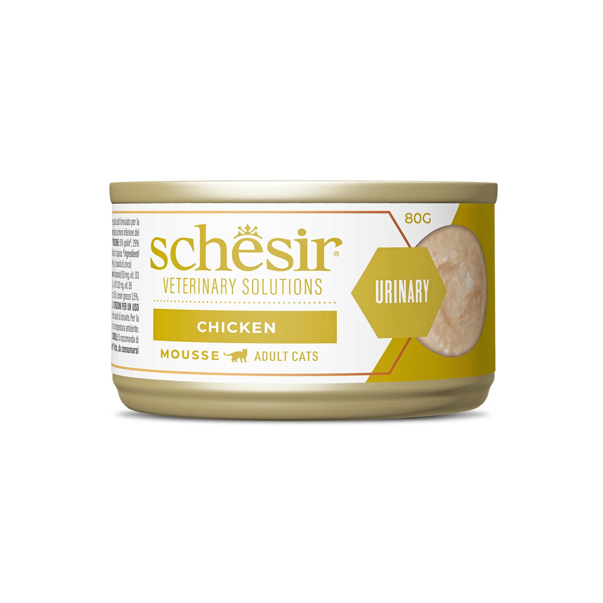 Schesir Veterinary Solutions Urinary Mousse al Pollo 8x80g