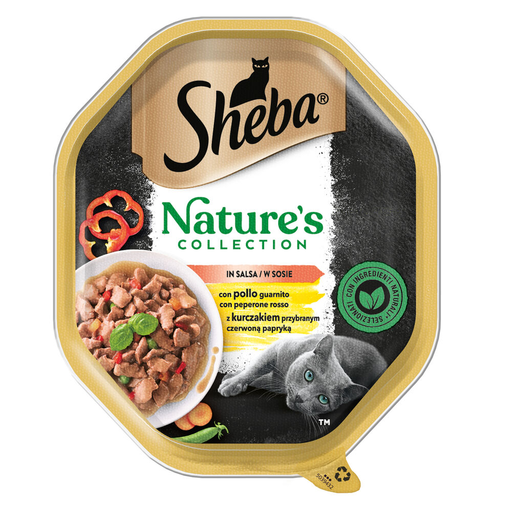 Sheba Nature's Collection Pollo con Peperone 85 Gr